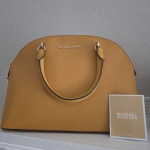 Michael Kors Emmy Dome Satchel  Handbag NWT